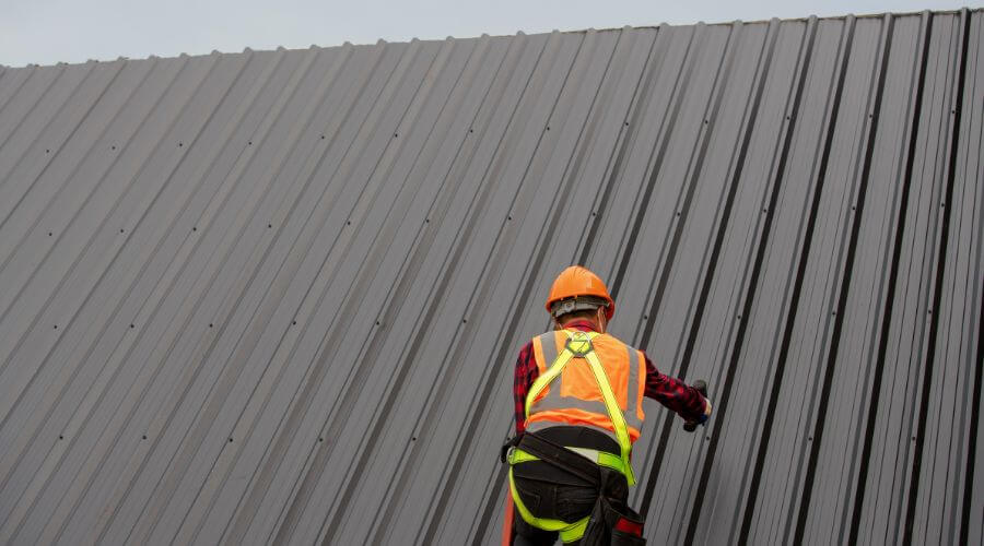 Professional metal roof installation services in Crothersville, IN
